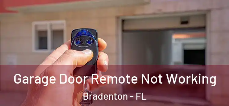 Garage Door Remote Not Working Bradenton - FL